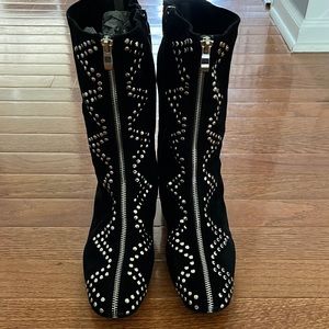 Square Toe Studded Boot